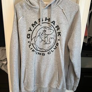 Unisex gray gymshark lifting club sweatshirt-size xl